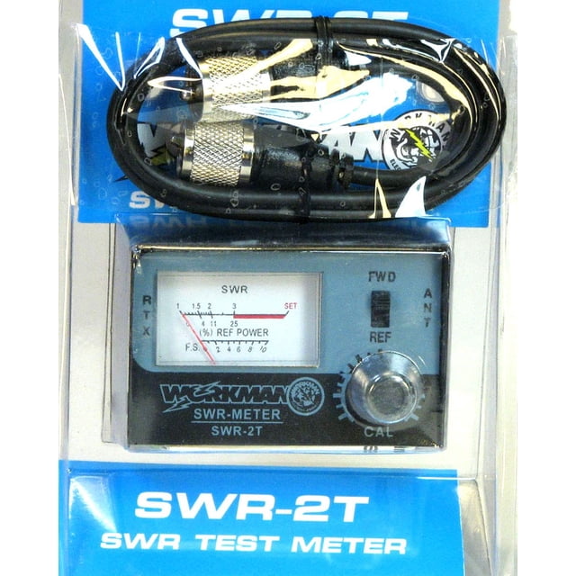 Medidor de ROE Workman SWR2T para antenas de radio CB con cable de 90 cm