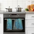 thumbnail image 5 of 2 Pack 100% Cotton Towels Soft Absorbent Towel Set for Bathroom Beach Sports 16x28in Magical Lantern, 5 of 8