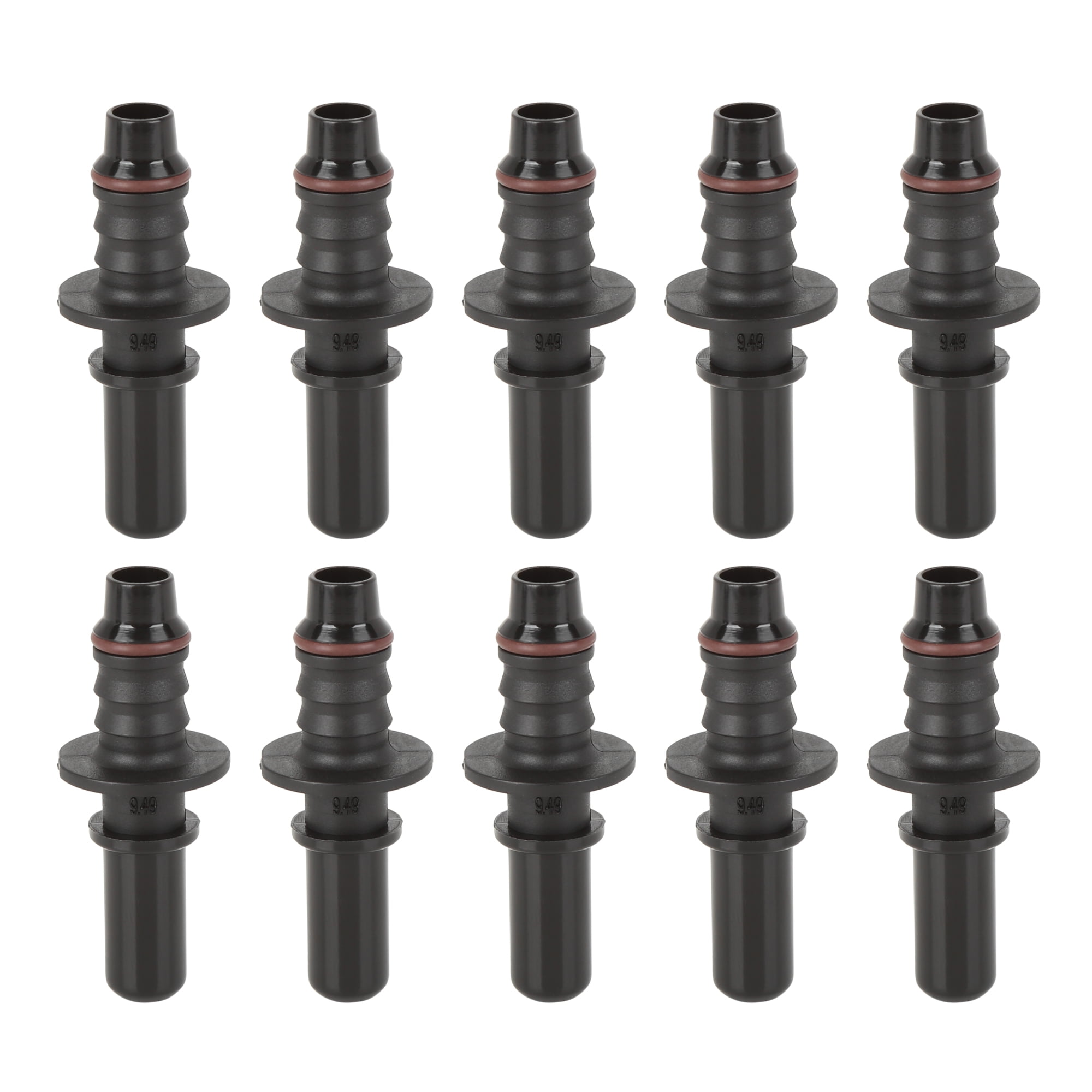 10pcs 9.49mm ID8 Vehicle Fuel Line Hose Pipe Quick Release Male Connect