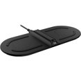thumbnail image 1 of Cargador Inalámbrico Qi HyperX Chargeplay Base Certificado en Negro con Almohadillas para Carga Dual, 1 of 7