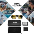 thumbnail image 6 of Joopin Acetate Round Sunglasses for Men Women Retro Sun Glasses Polarized UV Protection Shades Sunnies, 6 of 9