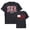 Black, variant on lnmuld Independence Day Kids Boys Girls Summer Casual Short Sleeve T-Shirt Patriotic USA EST 1776 Flag Print Tee for 4th of July Daily Wear Outdoor Activities Color:Purple,Size:4-5 Years