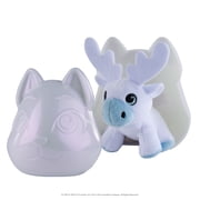 The Elf on the Shelf Noorah Snow Sculpture Surprise – Magical Arctic Fox Toy with Mini Plush Inside (1 of 4 Styles)