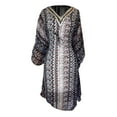 thumbnail image 1 of Tunic Tops Caftan Kaftan Cover Up Summer Tunic Shirts Dress, 1 of 2