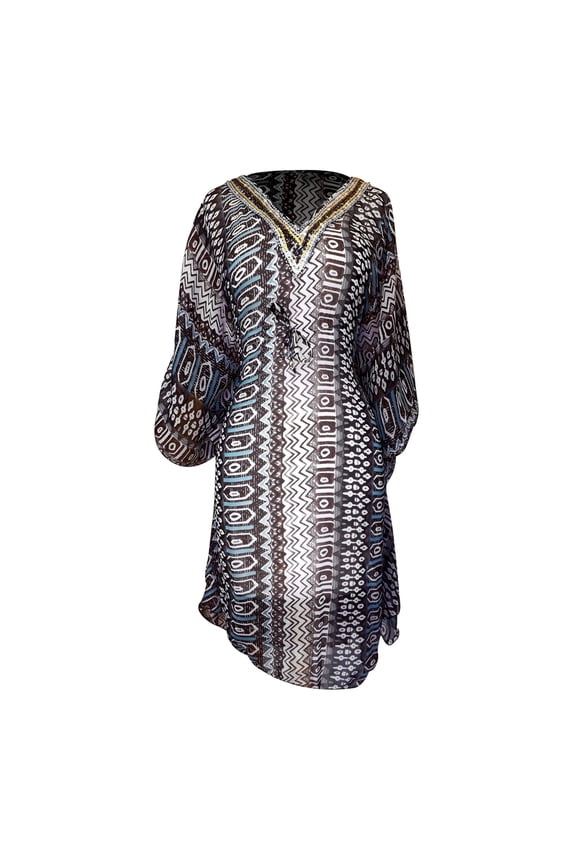 Tunic Tops Caftan Kaftan Cover Up Summer Tunic Shirts Dress