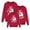 Red, variant on Fiaer Matching Family Christmas Sweatshirt Xmas Funny Pullovers Long Sleeve Crew Neck Loose Fit Trendy Holiday Tops Dad XL