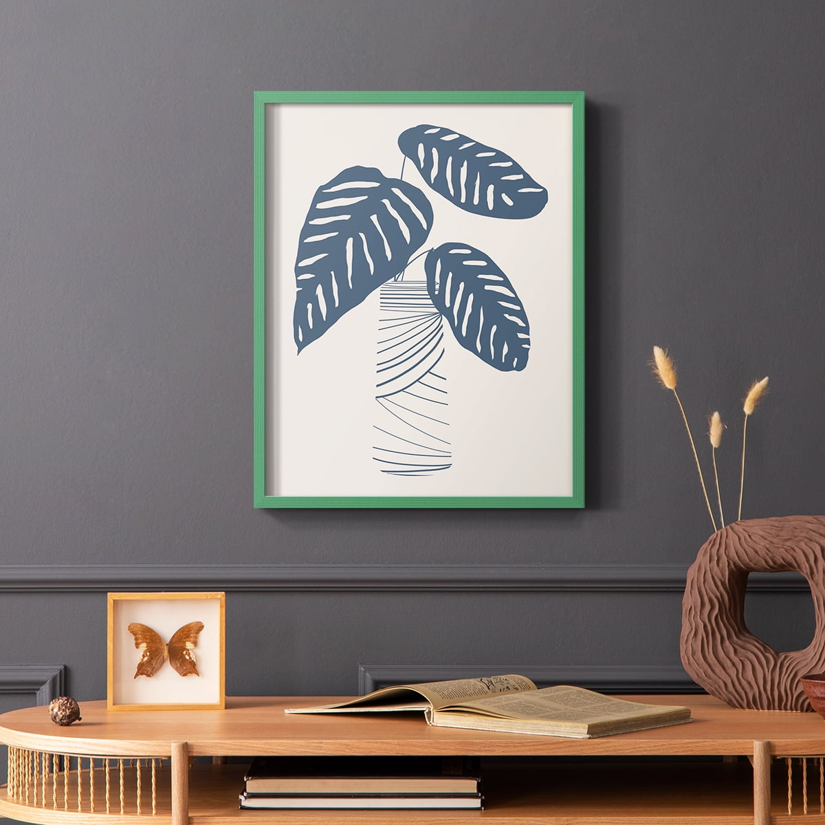 Wired in Monochrome II Framed Print - Solid Wood in Single Picture Frame Solid Wood 2 Framed Print