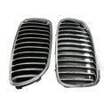 thumbnail image 4 of Car Front Bumper Kindey Grille Chrome For-BMW F10 528I 535I 2011-2013 51137203649 51137203650, 4 of 5