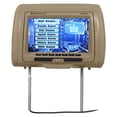 thumbnail image 2 of Rockville RVD951-BG 9” Beige Dual DVD/HDMI Car Headrest Monitors+2 Headphones, 2 of 11