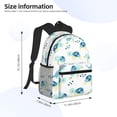thumbnail image 4 of Fotbe Sea Turtle Lightweight Casual Laptop Backpack for Men and Women, Daily use Waterproof backpack, Backpack for College, 4 of 8