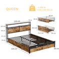 thumbnail image 2 of Cama Queen Cabecera Colchon, 2 of 6