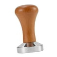 thumbnail image 4 of Herramienta de con mango de madera portátil, herramienta de prensa manual para café, distribuidor de café para cocina, restaurantes, Bar de Marrón, 4 of 8