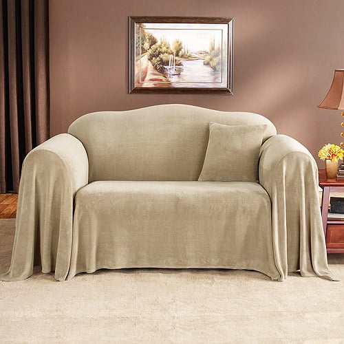 mainstays plush folding loveseat