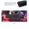 thumbnail image 2 of Hirioo Cute Flower Owl for Mouse Pad ,Anti-Slip Base, Durable Stitched Edges, Perfect for Gaming, Office, and Home Use,16x35.5in, 2 of 9