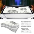 thumbnail image 5 of Disketp Windshield Sun Shade, Car Sun Shade For Front Window Summer Vacation Scene With Camping Van Sunshades Sun Visor Protector Blocks Uv Rays Foldable, 5 of 9