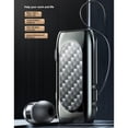 thumbnail image 2 of Auriculares Inalámbricos K56 Auriculares Bluetooth Auriculares con Reducción de Ruido Montados en la Cabeza Lotus Auriculares de una Sola Oreja Negro, 2 of 5