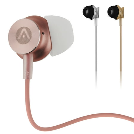 Audiomate A180 Dynamic Hi-Fi Stereo Metal 3.5mm Earphone Earbuds for iPhone  Android