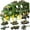 Green, variant on KQJQS 14 in 1 Green Military Truck Toys, Army Tanks Set with Soldier Men, Army Men Toys, Military Truck Toy with Lights and Sounds, Gifts for Toddler Kids Boys Ages 3+