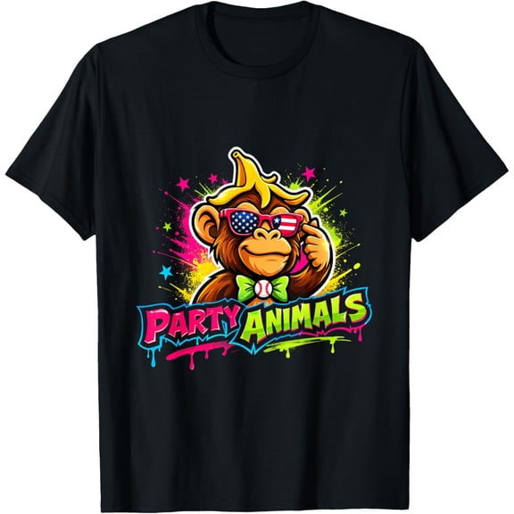 Party Animals Baseball Jersey Shirt BLACK Unisex S-5XL Hot Trending Shirt