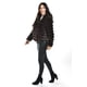 thumbnail image 2 of Chamarra de peluche con capucha Roman Fashion juvenil 24192 cafe, 2 of 5