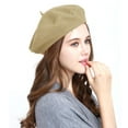 thumbnail image 5 of Wool Warm French Art Basque Beret Tam Beanie Hat Cap, 5 of 23