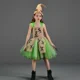 thumbnail image 2 of Disfraz de pesadilla de película y luego disfraz de Navidad para escenario, disfraz de Oogie Boogie, disfraz de fantasía para niñas, vestido con falda tutú, atuendos para niños, 2 of 5