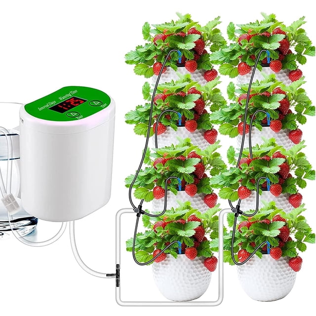 Automatic Drip Irrigation Kit, Automatic Watering System for Indoor Plants, USB Charging DIY Irrigation Kit, Automatic Watering System Drip System