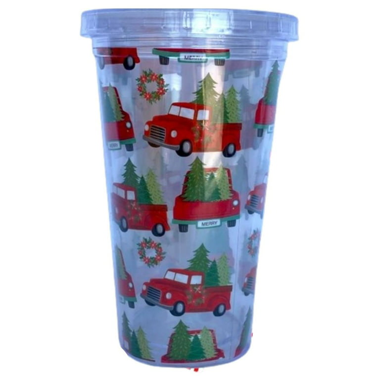 Christmas Paper Cups Red Truck Christmas Cups, Holiday Paper Cups, Vintage  Red Truck Christmas, Christmas Party Cups, Paper Coffee Cups 