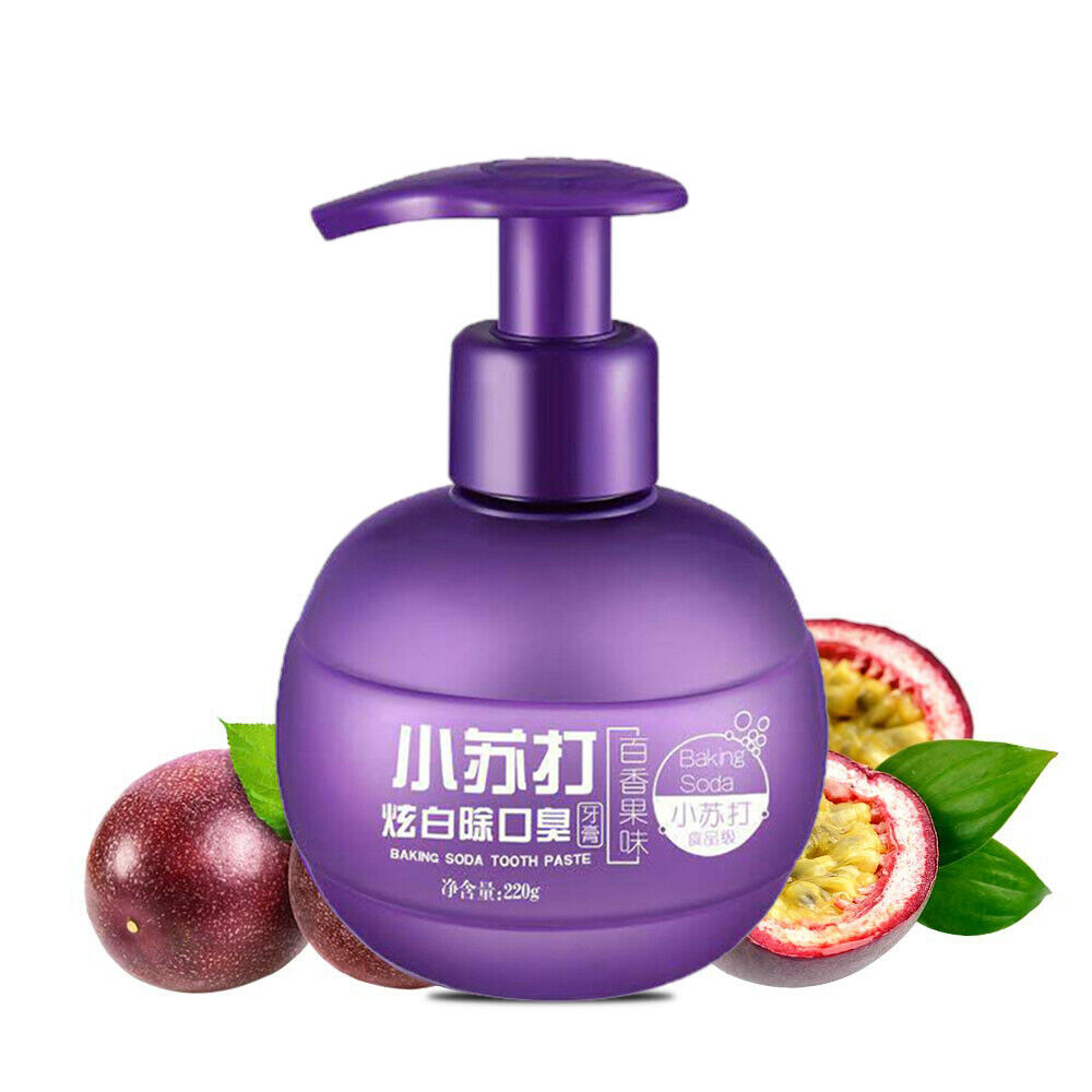 Baking Soda Toothpaste Intensive Stain Remover Teeth Whitening Press