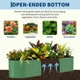 thumbnail image 2 of BeesClover 2 Pcs Raised Garden Beds Outdoor, Outdoor Deep Planter Box Kit with Tool-Free Assembly, Easy Assembly Raised Beds, Durable Planters for Outdoor Plants, 2 of 8