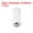 White, variant on Uxcell 1/2" 2Pcs Door Viewer Peephole Zinc Alloy Privacy Door Viewer for Security Home Black