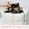 thumbnail image 6 of Starry Bees Velvet Portable Travel Organizer with Removable Compartment - Gift! Including Necklace Organizer, Jewelry Stand, and Earring Organizer, 6 of 7