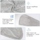 thumbnail image 4 of CestMall Turban Handtuch 2 Stück Verdickt Wrap Turban Haartrockentuch Kopfhandtuch mit Knopf Super Absorbent Mikrofaser Schnell trocknend, Für Alle Haartypen,65 * 25cm Vhermosa OTTO-LKX-2572, 4 of 6