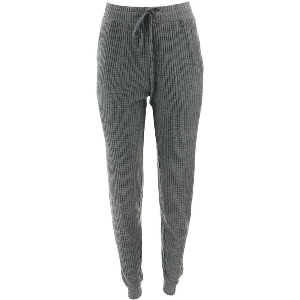 waffle jogger pants