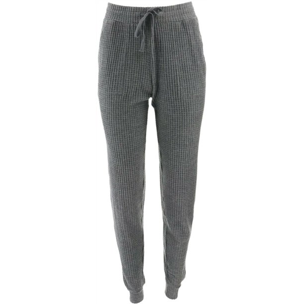 waffle jogger pants
