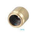 thumbnail image 4 of Unique Bargains 8x8mm Brass Push Button Grease Oil Cup 10 Pack, 4 of 5