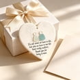 thumbnail image 4 of Dalxymotic Christmas Heart Ornament, Sea Glass Heart Ornament, Friendship Heart Hanging Decor, Gift Keepsake, Christmas Tree Window Hanging Ornament for Home, Tree, Window, Mantel, 4 of 6