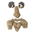 thumbnail image 1 of xiaxaixu Easter Face Shaped Tree Statue, Luminous DIY Resin Sculpture, 1 of 4