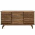 thumbnail image 4 of Modway Render 63"Modern Wood Sideboard Buffet Table in Walnut, 4 of 7