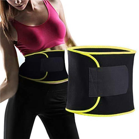 maskred Waist Trainer Belt Back Brace Trimmer Sports Body Band for Fitness Workout No.3