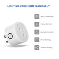 thumbnail image 4 of Topesel Smart Plug Mini Wifi Outlet Work with Google Home, Remote Control Outlet, No Hub Required, White, 3 pack, 4 of 9