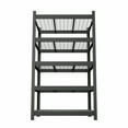 thumbnail image 4 of VEIKOUS 5-Tier Heavy Duty Metal Storage Rack W/ Adjustable Iron Mesh Shelf,48"L x 24"W x 84"H,  Black, 4 of 16