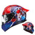 thumbnail image 1 of YE Marvel Deadpool Iron Man Spiderman Motorcycle Helmet Full Face Racing Helmets Offroad Motorcycle Helmet Motorbike Sports Helmet, 1 of 5
