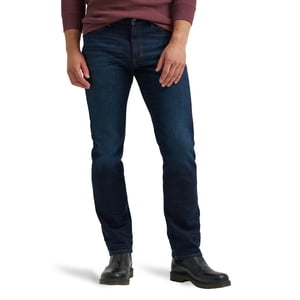 Lee Men's Slim Straight Denim Jeans with Stretch