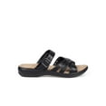 thumbnail image 2 of Mark and Maddux Slip on Women's Crisscross Comfort Sandals, 2 of 3