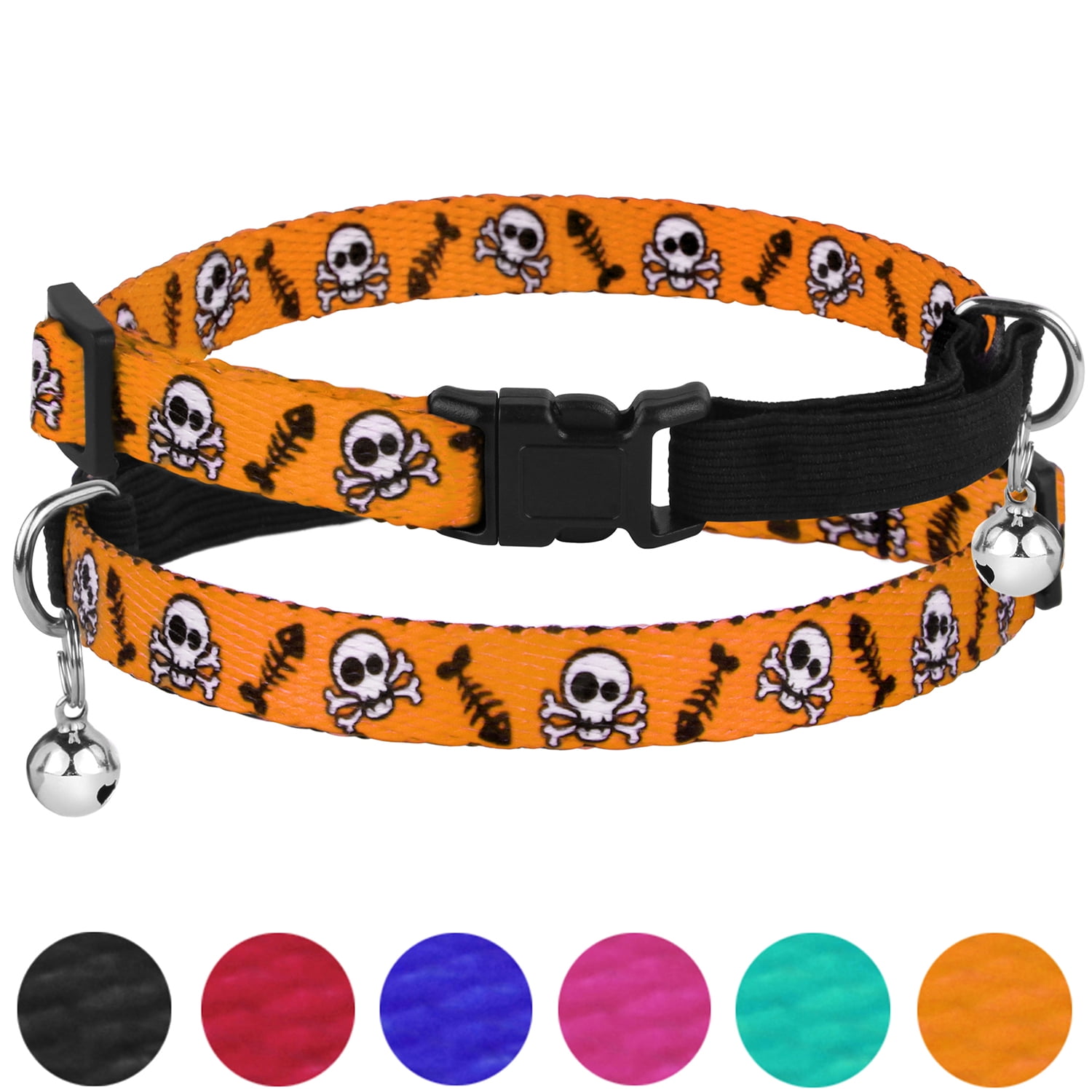 orange kitten collar