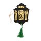 thumbnail image 4 of Lasser Bairam Colgando ornamento El festival de la decoración de linterna duradera de ruptura rápida Regalo creativo con borla para puerta de pared 2 PCS AweSitey HA011733-01, 4 of 7