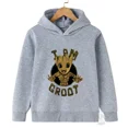 thumbnail image 2 of Sudadera con capucha Kawaii Groot, ropa para niños, ropa para niñas, ropa de moda para bebés, sudadera deportiva cálida de otoño, tops para niños, 2 of 5