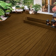 Olympic Maximum 1 Gallon Canyon Brown Transparent Exterior Stain and Sealer in One Low VOC