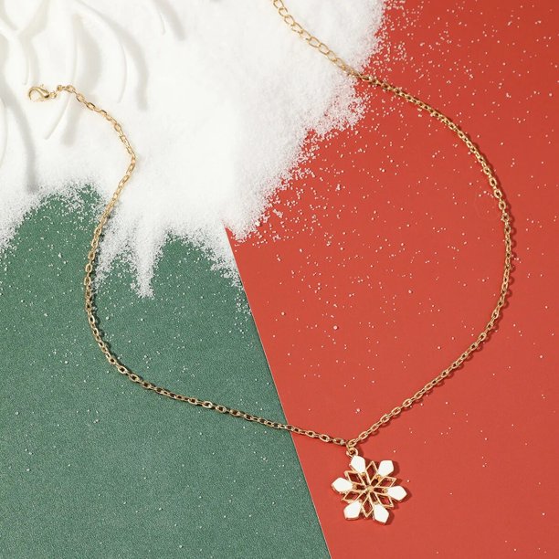 Collar con colgante de árbol de Navidad de cristal para hombres y mujeres, campanas de colores delicados, joyería de clavícula de moda, regalo de fiesta